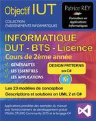 Couverture du livre « Objectif IUT ; informatique DUT/BTS/licence ; cours de 2e année » de Patrice Rey aux éditions Books On Demand