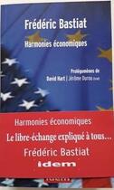 Couverture du livre « Harmonies économiques » de Frédéric Bastiat aux éditions Idem