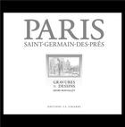 Couverture du livre « PARIS SAINT-GERMAIN-DES-PRÉS : Gravures et Dessins » de Henri Bonvallet aux éditions La Simarre