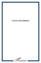 Couverture du livre « Etat Civil Birman Preface De Marie-Helene Cardinaud » de Pierre Tregnier aux éditions L'harmattan