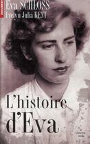 Couverture du livre « L'histoire d'Eva » de Eva Schloss aux éditions Cherche Midi