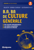 Couverture du livre « B.a.-ba de culture générale (2e édition) » de Peter Punin aux éditions Studyrama