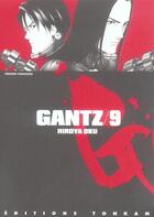 Couverture du livre « Gantz T.9 » de Hiroya Oku aux éditions Delcourt