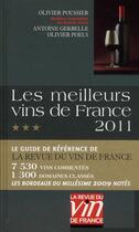 Couverture du livre « Les meilleurs vins de france 2011 » de Poussier/Gerbelle aux éditions Revue Du Vin De France