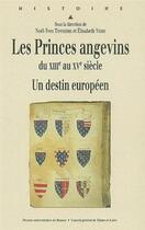 Couverture du livre « Les princes angevins du XIII au XV siècle ; un destin européen » de Noel-Yves Tonnerre aux éditions Pu De Rennes