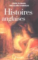 Couverture du livre « Histoires anglaises ned » de Sade/Florian/Bacular aux éditions Zulma