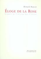 Couverture du livre « Eloge de la rose » de Bernard Manciet aux éditions Escampette