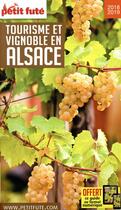 Couverture du livre « GUIDE PETIT FUTE ; THEMATIQUES ; tourisme et vignoble en Alsace (édition 2018/2019) » de  aux éditions Le Petit Fute