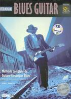 Couverture du livre « Blues guitare intermédiaire tab CD ; guitare » de Smith Mat aux éditions Id Music