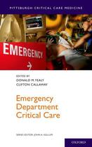 Couverture du livre « Emergency Department Critical Care » de Callaway Clifton aux éditions Oxford University Press Usa