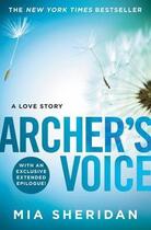 Couverture du livre « ARCHER''S VOICE » de Mia Sheridan aux éditions Grand Central