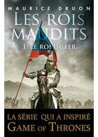 Couverture du livre « Les rois maudits t.1 ; le roi de fer » de Maurice Druon aux éditions Plon