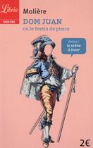 Couverture du livre « Dom juan ou le festin de pierre » de Moliere aux éditions J'ai Lu