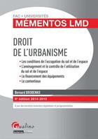 Couverture du livre « Droit de l'urbanisme ; 2014-2015 (9e édition) » de Bernard Drobenko aux éditions Gualino Editeur