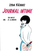 Couverture du livre « Journal intime » de Lydia Vazquez aux éditions Du Murmure