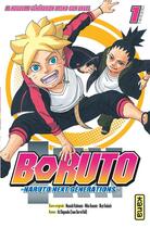 Couverture du livre « Boruto - Naruto next generations Tome 1 : la nouvelle génération prend son envol » de Ukyo Kodachi et Mikio Ikemoto aux éditions Kana