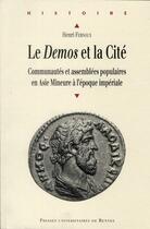 Couverture du livre « DEMOS ET LA CITE » de Fernoux Henri-Louis aux éditions Pu De Rennes