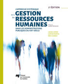 Couverture du livre « Approche systemique de la gestion des ressources humaines... » de Lemire/Martel/C aux éditions Presses De L'universite Du Quebec