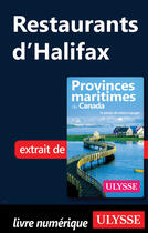 Couverture du livre « Restaurants d'Halifax » de  aux éditions Ulysse