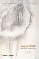 Couverture du livre « Auguste rodin drawings & watercolours » de Le Normand-Romain A. aux éditions Thames & Hudson