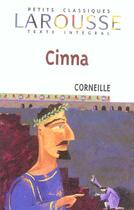 Couverture du livre « Cinna » de Pierre Corneille aux éditions Larousse