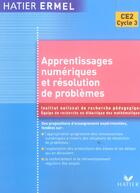 Couverture du livre « Apprentissages numériques et résolution de problemes ; CE2 ; cycle 3 » de Collectif/Charnay aux éditions Hatier