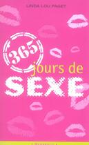 Couverture du livre « 365 Jours De Sexe » de Linda-Lou Paget aux éditions Marabout