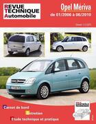 Couverture du livre « Opel meriva - de 01-2006 a 06-2010 » de Etai aux éditions Etai