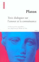 Couverture du livre « Platon Volume 1 ; 5 Dialogues Sur L'Amour » de Platon aux éditions Autrement