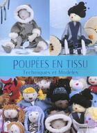 Couverture du livre « Poupees en tissu » de Florence Le Maux aux éditions Mango