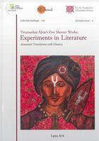 Couverture du livre « Tirumankai Alvar's Five Shorter Works: Experiments in Literature : annotated translation with glossaries » de Ate Lynn aux éditions Ecole Francaise Extreme Orient