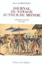 Couverture du livre « Journal du voyage autour du monde » de Rose De Freycinet aux éditions Gerfaut