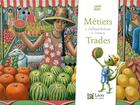 Couverture du livre « Métiers / trades » de Laurence Caillaud-Roboam et Guillaume Trannoy aux éditions Leon Art Stories