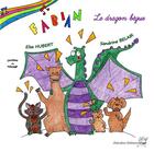 Couverture du livre « Fabian le dragon bègue » de Sandrine Belair et Elsa Hubert aux éditions Cherubins Editions