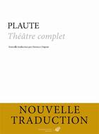 Couverture du livre « Théâtre complet » de Plaute aux éditions Belles Lettres