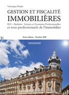 Couverture du livre « Gestion et fiscalite immobilieres (edition 2019) (édition 2019) » de Veronique Poirier aux éditions Complicites