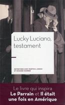 Couverture du livre « Lucky Luciano, testament » de Martin A. Gosch et Richard Hammer aux éditions La Manufacture De Livres