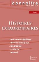 Couverture du livre « Histoires extraordinaires » de  aux éditions Editions Du Cenacle