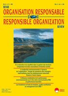 Couverture du livre « LE LEADERSHIP ENVIRONNEMENTAL A L'EPREUVE DE L'ORGANISATION-ROR 2-2019 : REVUE DE L'ORGANISATION RESPONSABLE VOL 14 N°2-2019 » de Sobczak Andre & All aux éditions Eska