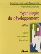 Couverture du livre « Psychologie du développement (2e édition) » de M Piolat et Anny Gilles aux éditions Breal