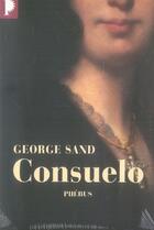 Couverture du livre « Consuelo ; comtesse de Rudolstad » de Sand G aux éditions Libretto