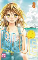 Couverture du livre « Blue Tome 8 » de Kozue Chiba aux éditions Kaze