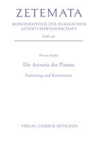 Couverture du livre « Die Asinaria des Plautus » de Florian Hurka aux éditions C.h.beck