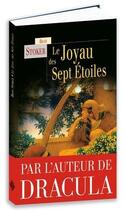 Couverture du livre « Le joyau des sept étoiles » de Bram Stoker aux éditions Terre De Brume