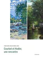 Couverture du livre « Courbet et Hodler, une rencontre » de Chessex et Diana Blome et Niklaus Manuel Gudel aux éditions Notari