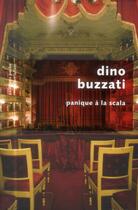Couverture du livre « Panique à la Scala » de Dino Buzzati aux éditions Robert Laffont