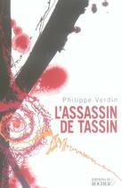 Couverture du livre « L'assassin de tassin » de Philippe Verdin aux éditions Rocher