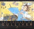 Couverture du livre « Les Voyages De Gulliver » de Jonathan Swift et Martin Jenkins et Chris Riddell aux éditions Grund