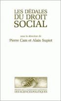 Couverture du livre « Les dedales du droit social » de Cam/Supiot aux éditions Presses De Sciences Po