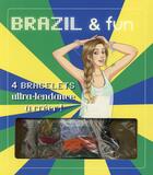 Couverture du livre « Brazil et fun ; coffret » de  aux éditions Cerf Volant